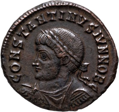 купить Римская империя, Константин II, 317-340 годы, Нуммий.