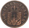 Купить Германия, Пруссия 1 пфенниг 1852