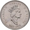 Купить Канада 25 центов (cents) 1992 "Северо-Западные территории"