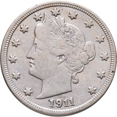 купить США 5 центов (cents) 1911 "Liberty Nickel"