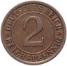 Купить Германия 2 рейхспфеннига 1924  J