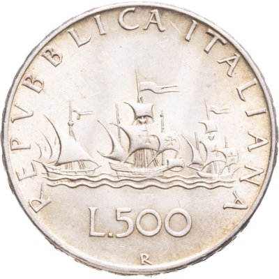 купить Италия 500 лир (lire) 1966