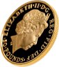Купить Великобритания 50 фунтов 2011 Proof "Британия сидит за вуалью Uniоn Jасk"