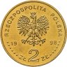 Купить Польша 2 злотых (zlote) 1998 "100 лет открытию полония и радия"
