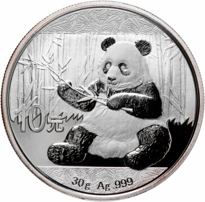 купить Китай 10 юаней 2017 Proof "Панда"