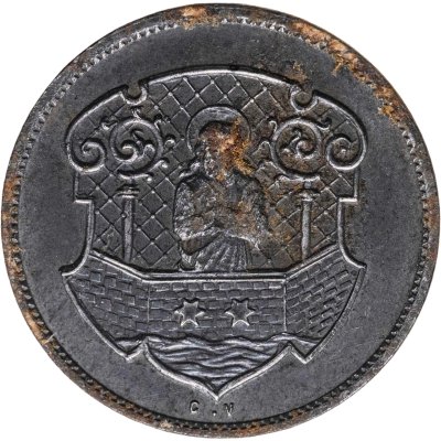 купить Германия, Каммин 1\2 марки 1918