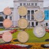 Купить Латвия годовой набор из 8-ми монет евро 2014 в официальном буклете