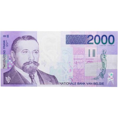 купить Бельгия 2000 франков 1994-2001 год (Pick 151)