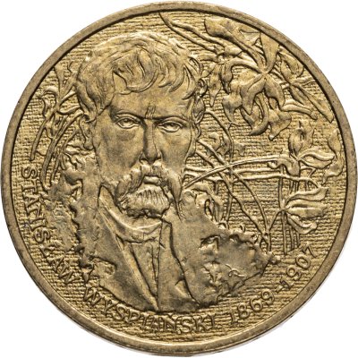 купить Польша 2 злотых 2004 "Станислав Выспяньский"