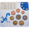 Купить Нидерланды полный годовой набор 2001 (8 монет)