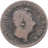 Купить Германия, Баден 1 крейцер (kreuzer) 1852
