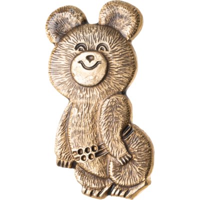 купить Значок Олимпийский Мишка Талисман Олимпиада 80 (Разновидность случайная )