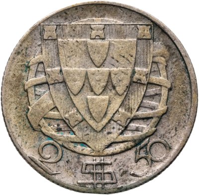 купить Португалия 2,5 эскудо (escudos) 1946