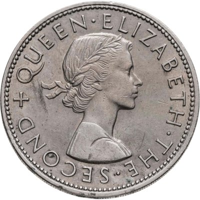 купить Новая Зеландия 1/2 кроны (crown) 1963