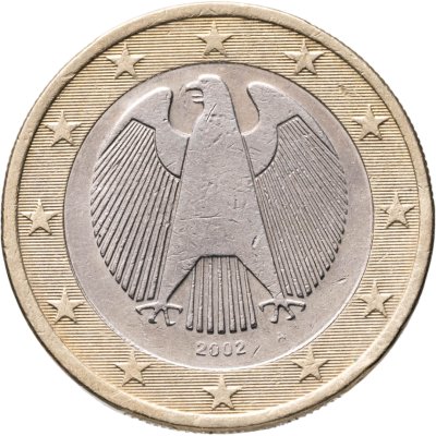 купить Германия 1 евро (euro) 2002