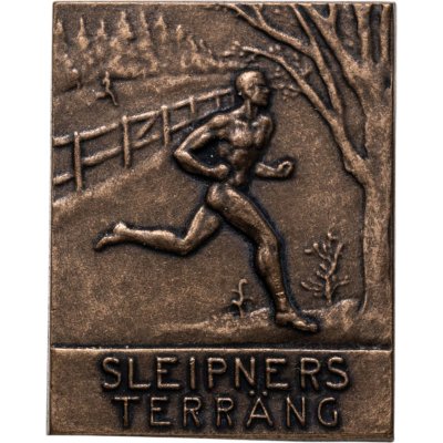 купить Швеция медаль "Наградная плакетка за бег по пересеченной местности"