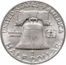 Купить США 50 центов (1/2 доллара, half dollar) 1963 D Франклин