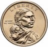 Купить США 1 доллар (dollar) 2020 "Коренные Американцы - Элизабет Ператрович, Закон о борьбе с дискриминацией 1945", знак монетного двора Р - Филадельфия