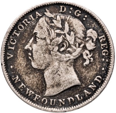 купить Ньюфаундленд 20 центов (cents) 1900