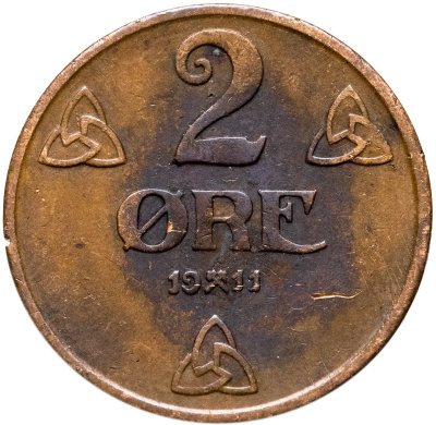 купить Норвегия 2 эре 1911