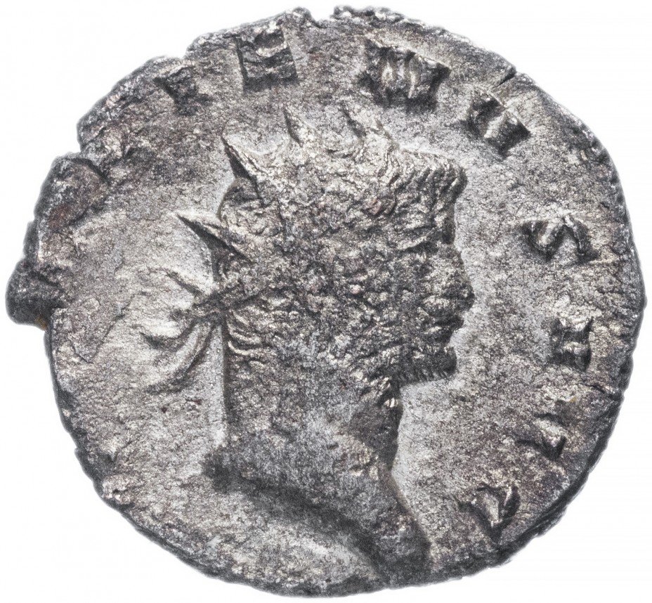 купить Римская Империя Галлиен 253-268 гг антониниан (реверс: Женская фигура стоит прямо, на левом плече - трофей)