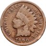 Купить США 1 цент (cent) 1890 Indian Head Cent