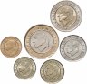 Купить Турция - полный набор 1, 5, 10, 25, 50 куруш + 1 лира 2020-2021