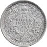 Купить Британская Индия 1/4 рупии (rupee) 1944 знак монетного двора: "♦" - Бомбей