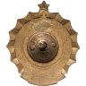 Купить Нагрудный призовой знак 3-го места первенства Москвы по велосипедному спорту, латунь, эмаль, винт. СССР, Завод худ. фонда СССР, 1950-е гг.