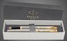 Купить Набор Parker: Перьевая и Шариковая ручка Parker IM Core Brushed Metal GT, Металлы: латунь, пластик, позолота, сталь, 2026 г.