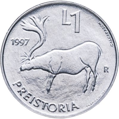 купить Сан-Марино 1 лира (lira) 1997