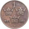Купить Швеция 1 эре (ore) 1921