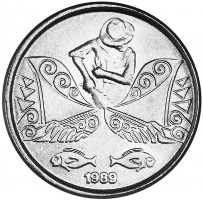 купить Бразилия 5 сентаво 1989