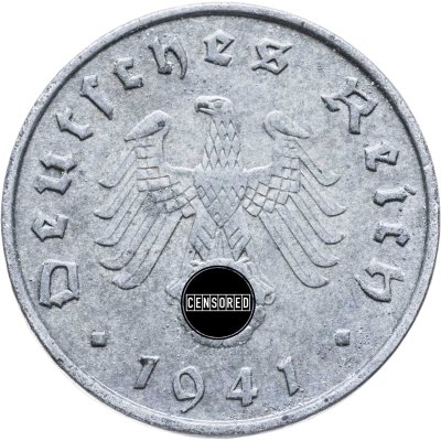 купить Германия, Третий рейх 10 рейхспфеннигов 1941 "А"