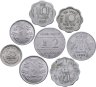 Купить Индия набор  из 8 монет 10, 25 пайс и 1, 2, 10, рупий 1957-2011