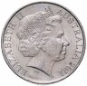 Купить Австралия 20 центов (cents) 2011 100 лет Международному женскому дню
