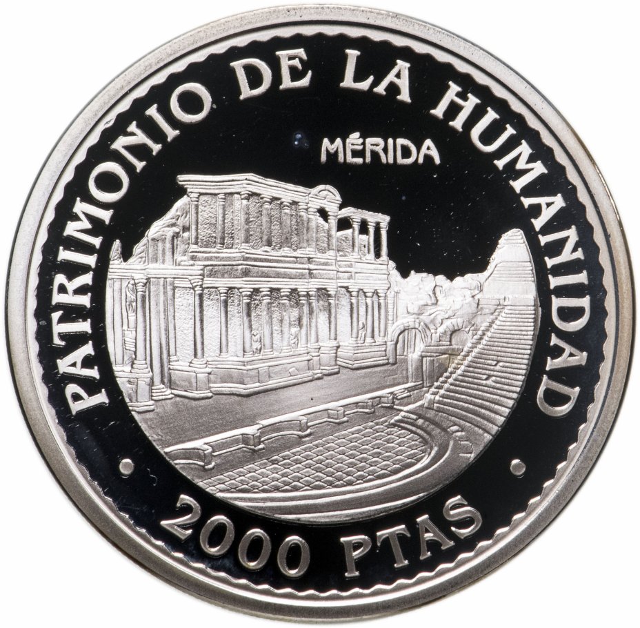 купить Испания 2000 песет (pesetas) 1996 "Мерида"