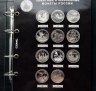 Купить Набор 36 юбилейных монет 1, 3, 5 рублей 1992-1995 Молодая Россия (Proof) в капсульных листах