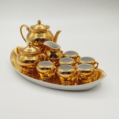 купить Сервиз детский "Кукольное чаепитие", фарфор, золочение, Cmielow, Польша, 1950-1980 гг.