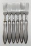 Купить Набор столовых вилок на 6 персон, сталь, Кировский завод, СССР, 1960-1990 гг.