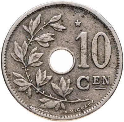 купить Бельгия 10 сантимов (centimes) 1930 Надпись на голландском - 'KONINGRIJK BELGIË'