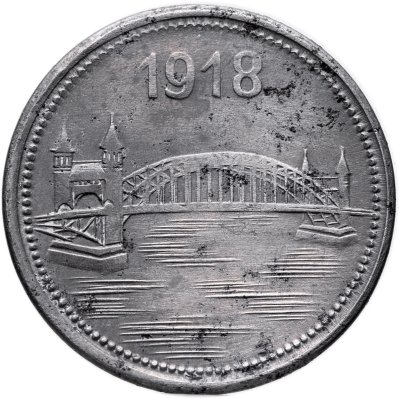 купить Германия, районы Бонна и Зигкрейса, нотгельд 10 пфеннигов 1918