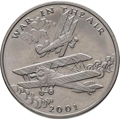 купить Либерия 5 долларов (dollars) 2001 "Война в воздухе"