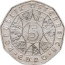 Купить Австрия 5 евро (euro) 2003 "Гидроэлектростанция"