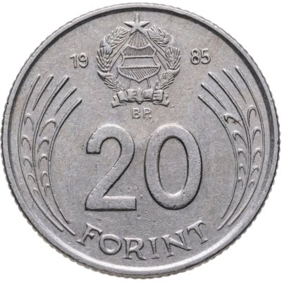 Купить Венгрия 20 форинтов (forint) 1985