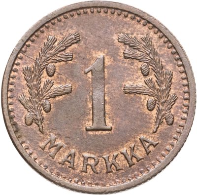 купить Финляндия 1 марка (markka) 1941