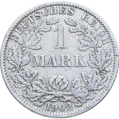 купить Германия 1 марка 1902 знак монетного двора: "A"