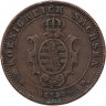 Купить Германия, Саксония 5 пфеннигов 1869