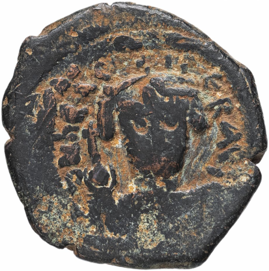 купить Византийская империя, Ираклий, 610-641 годы, фоллис.
