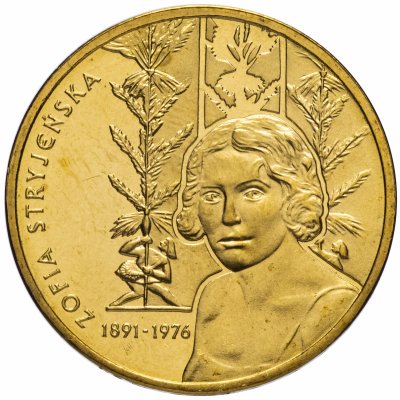 купить Польша 2 злотых 2011 "Художники Польши 19-20 века - София Стриженска"